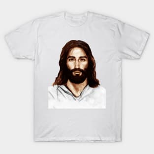 Jesus Christ smiling and looking at you with love T-Shirt